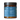Longevity supplement jar with blue label on a white background