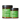 Two amber glass jars of North Hound Life Mushroom Power Organic Functional Mushroom Blend dog supplement with black lids and green labels, shown on a white background.
