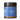 Jar of organic Pumpkin+ fibre blend for dogs with blue label on a white background