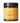 Pure Collagen supplement for dogs in amber glass jar with matt black plastic lid, jar is wrapped in golden yellow label with white and black text and white silhouette of dog
